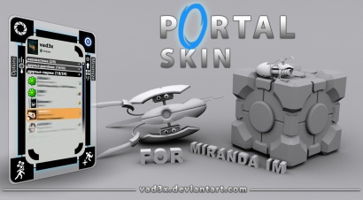 Скин Portal для Miranda IM